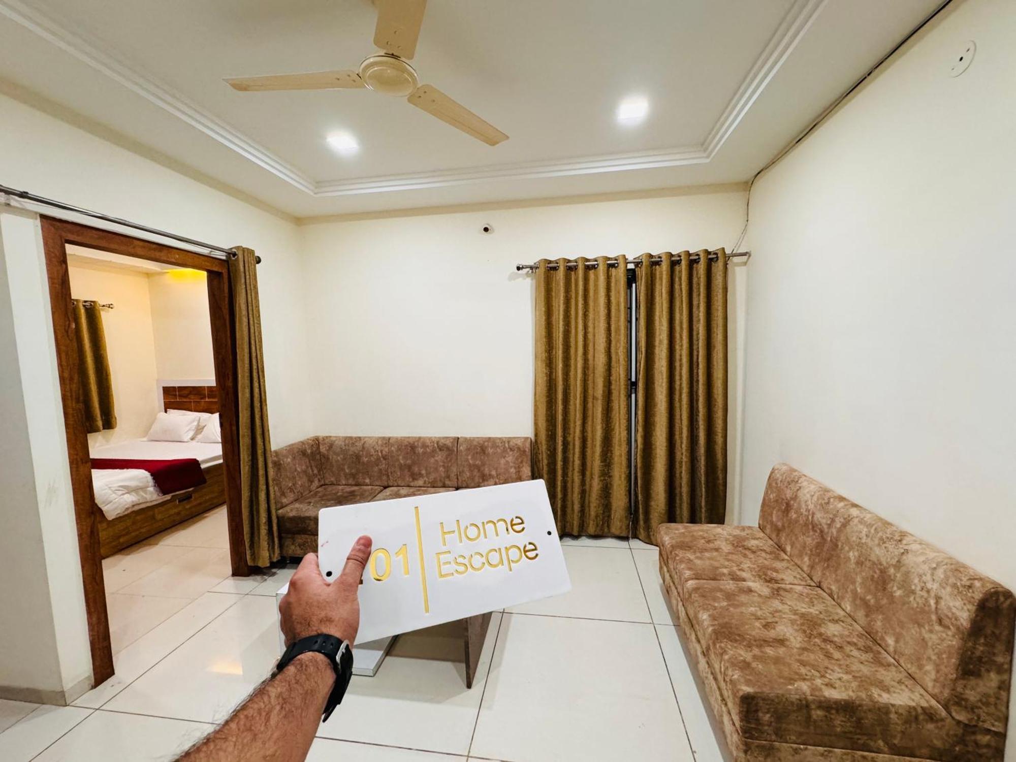 Home Escape 1Bhk Apartment Near Bombay Hospital Indore Buitenkant foto