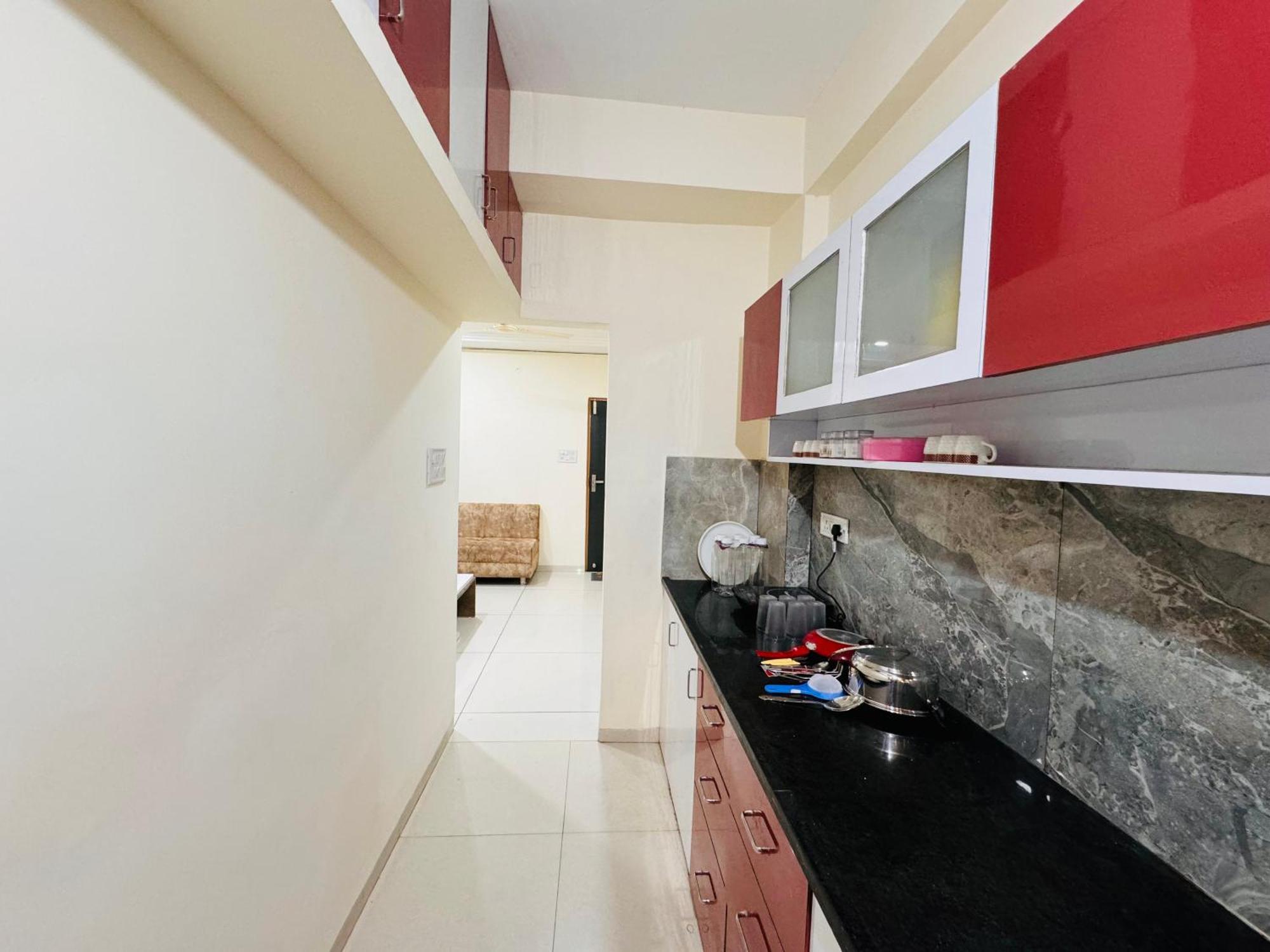 Home Escape 1Bhk Apartment Near Bombay Hospital Indore Buitenkant foto
